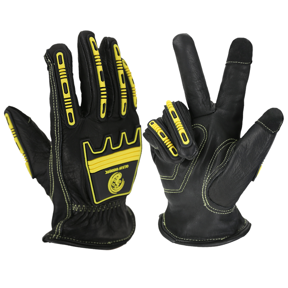 Work Glove Impact - Tác Động Da Công Việc Găng