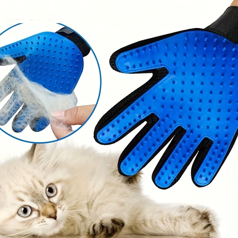 Pet Gloves Cat Grooming Gloves - đánh giá và giá Rubber Glove Cleaning