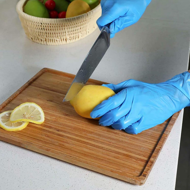 100 PCS Nitrile Kitchen Gloves - đánh giá và giá Rubber Glove Cleaning