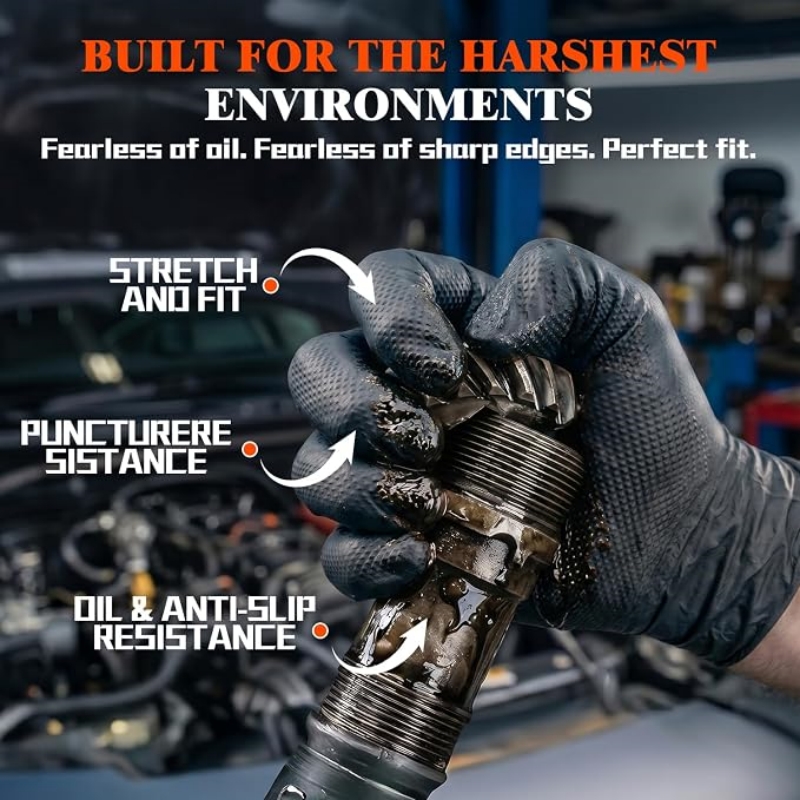 8 Mil Heavy Duty Industrial Or - đánh giá và giá Rubber Glove Cleaning