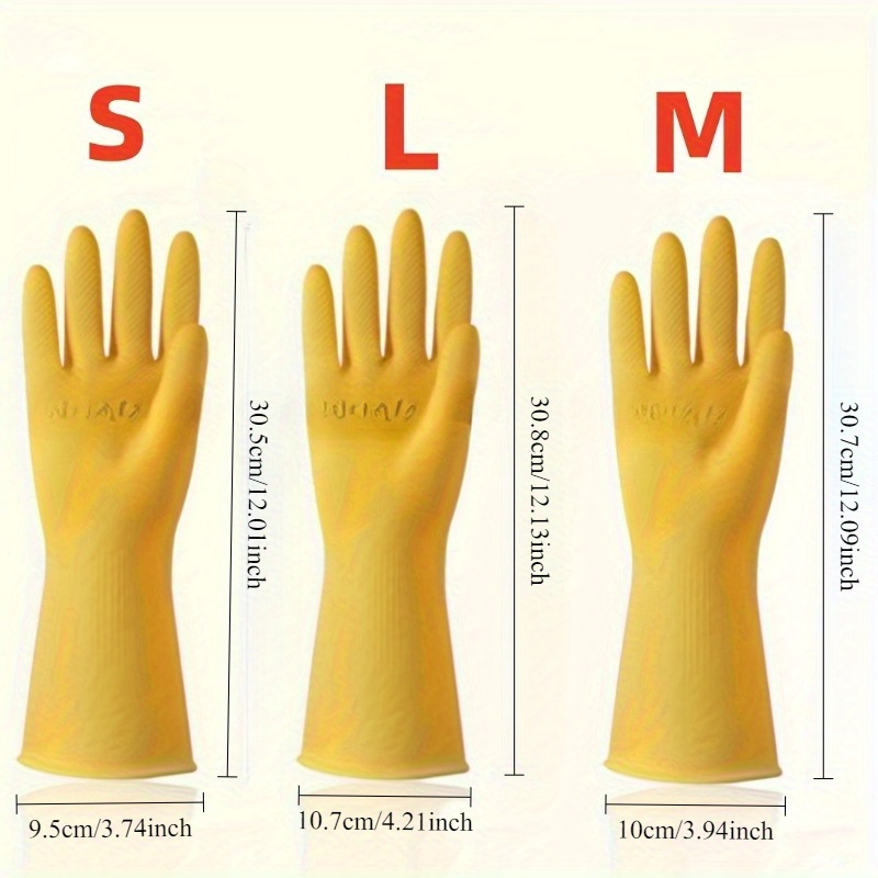 1Pairs(2pcs) Rubber Gloves Was - đánh giá và giá Dish Glove Rubber