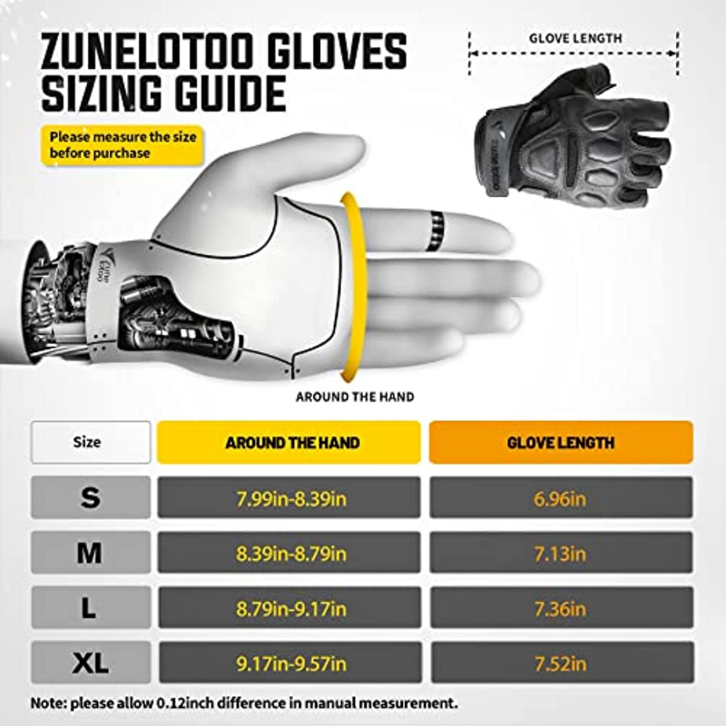 Fingerless Touchscreen Tactica - đánh giá và giá Work Glove Impact