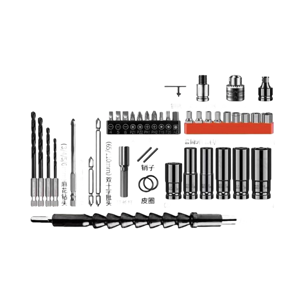 42 Piece Socket Set 1/2 Inch f - đánh giá và giá Work Glove Impact