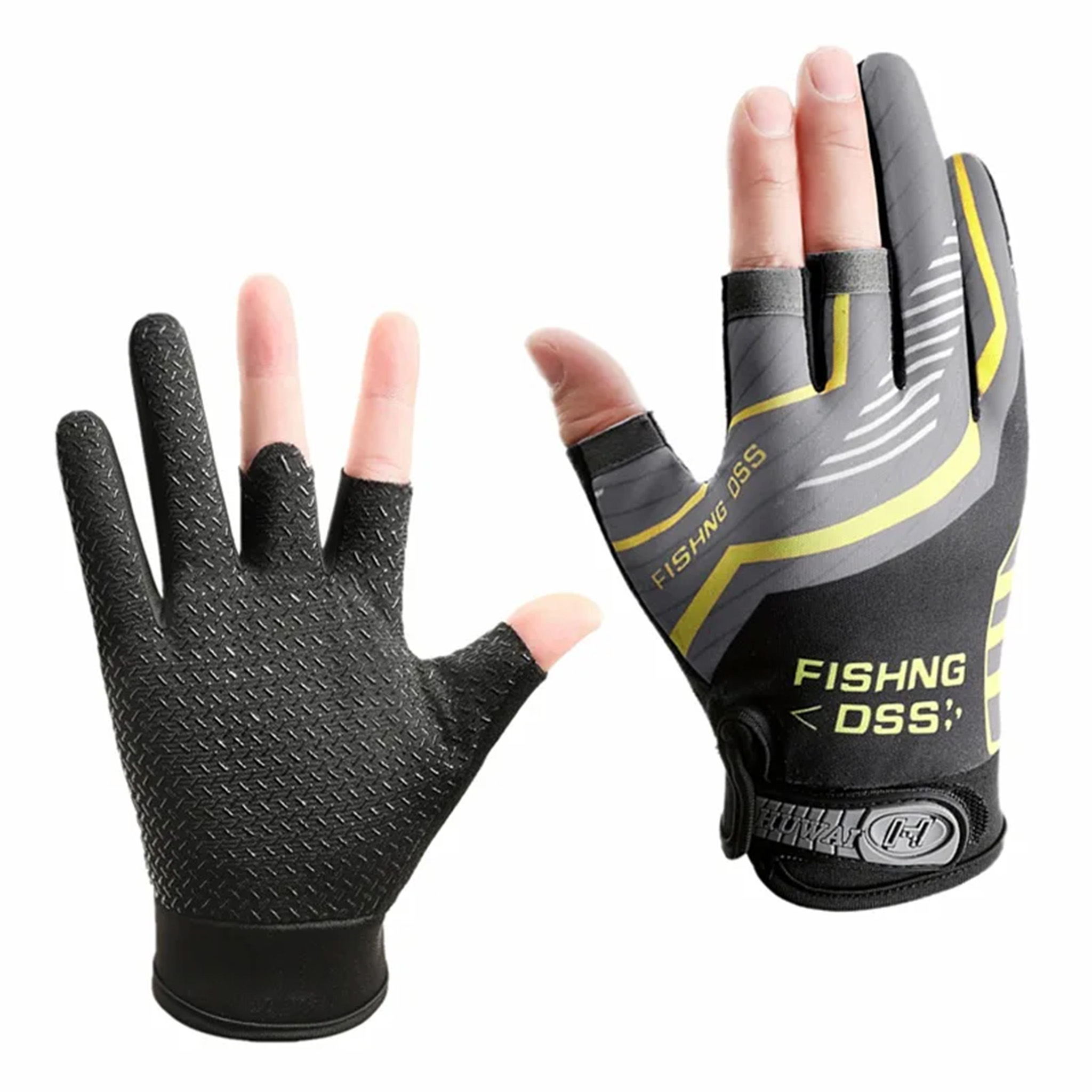 1Pair Luya Fishing Gloves Suns - đánh giá và giá Cut Resistant Glove
