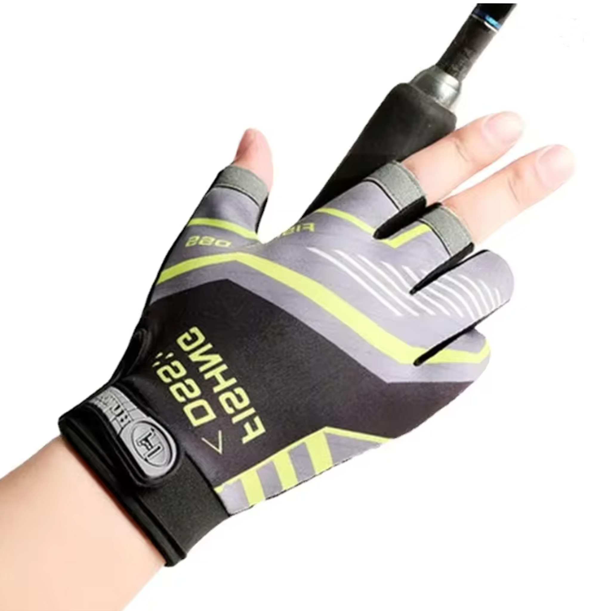 1Pair Luya Fishing Gloves Suns - đánh giá và giá Cut Resistant Glove